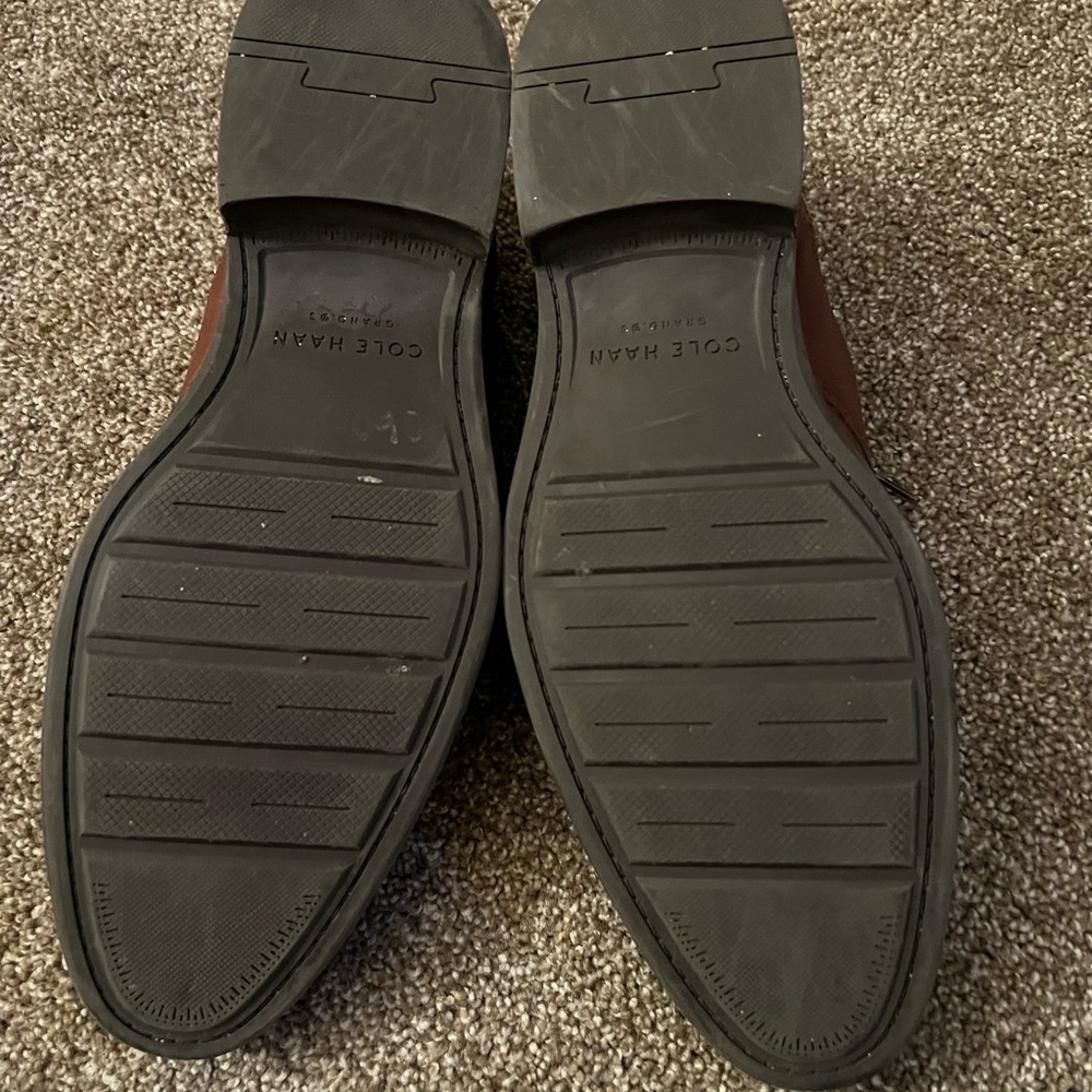 Cole Haan Brown Leather Oxfords size 10.5 - Picture 7 of 8